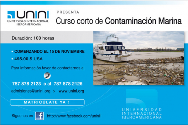 Curso corto de contaminación marina