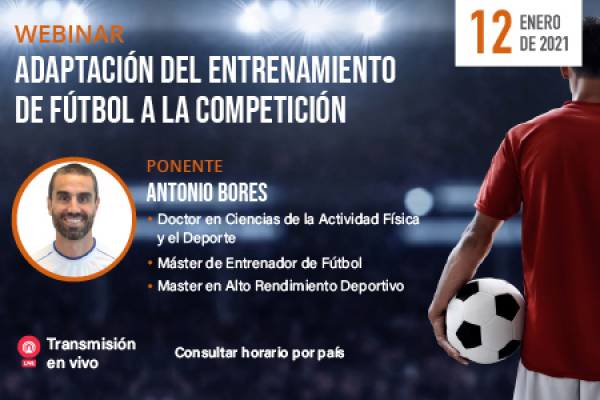 UNINI organiza un Webinar sobre Entrenamiento Deportivo en Fútbol