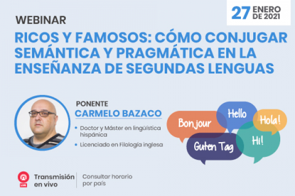 UNINI organiza un Webinar sobre semántica en la enseñanza del español