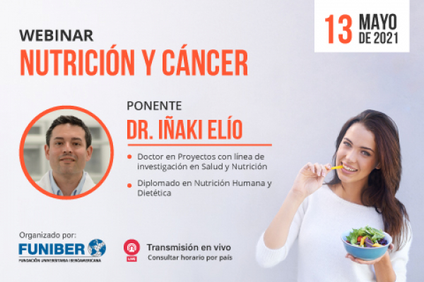 UNINI Puerto Rico organiza un el webinar “Nutrición y cáncer”