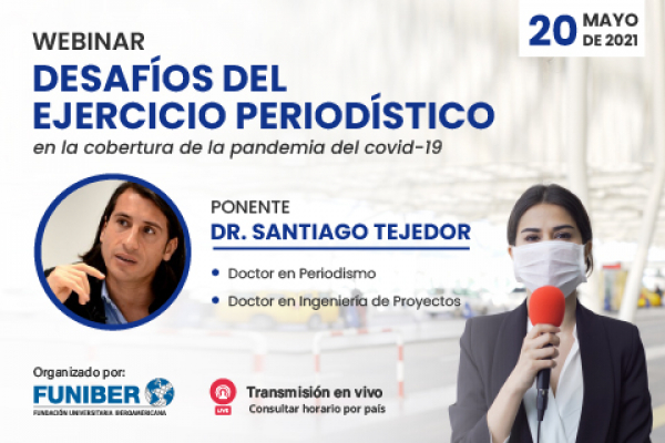 UNINI Puerto Rico organiza un webinar sobre periodismo en tiempos de pandemia