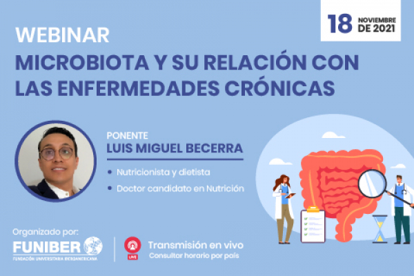 UNINI Puerto Rico organiza un webinar sobre microbiota y enfermedades crónicas