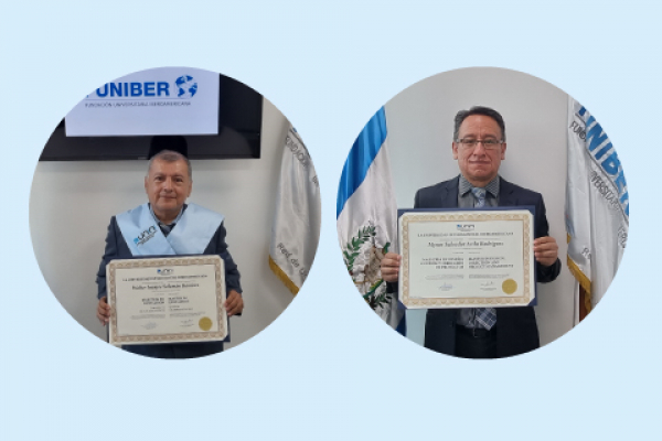 UNIB students receive their academic degree in Guatemala 