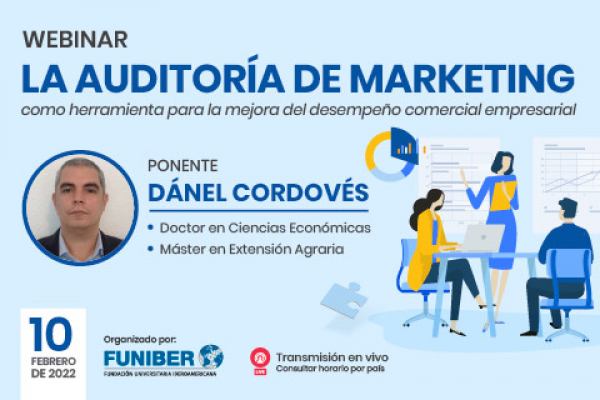 UNIB organiza un webinar sobre auditorías de marketing