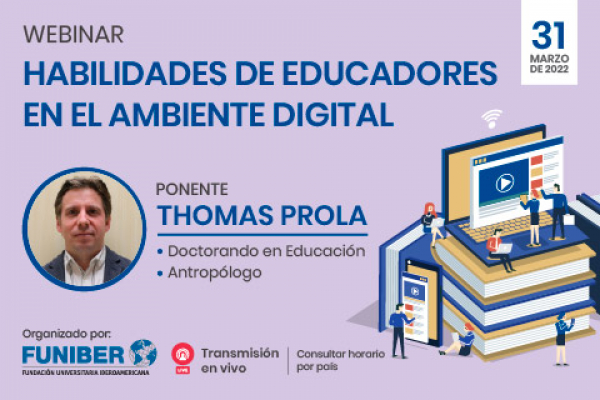 UNIB organiza un webinar sobre competencias digitales de docentes 