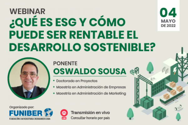 UNIB participa en webinar sobre sostenibilidad empresarial