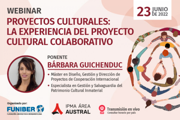 UNIB organiza un webinar sobre el proyecto cultural colaborativo 