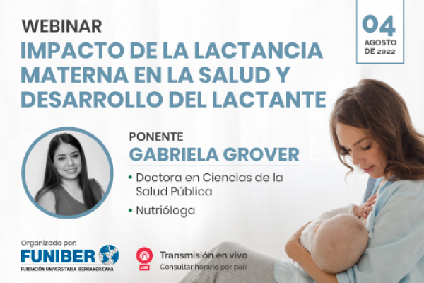 Participación de UNIB en webinar sobre la lactancia materna