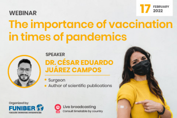 UNIB organizes a webinar on vaccination in pandemics