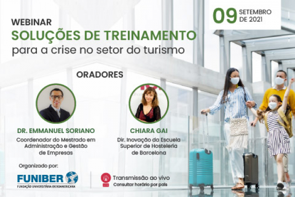 Participação da UNINI Porto Rico no webinar sobre soluções para a crise turística 