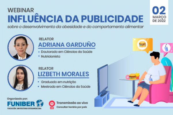 UNIB participa do webinar sobre a influência da publicidade na alimentação 