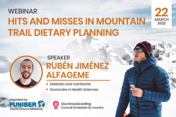 UNIB organizes a webinar on Rights and Wrongs on the Dietary Planning of a Trail Running