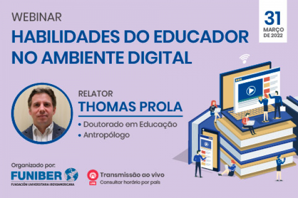 UNIB organiza do webinar sobre competências digitais para docentes 