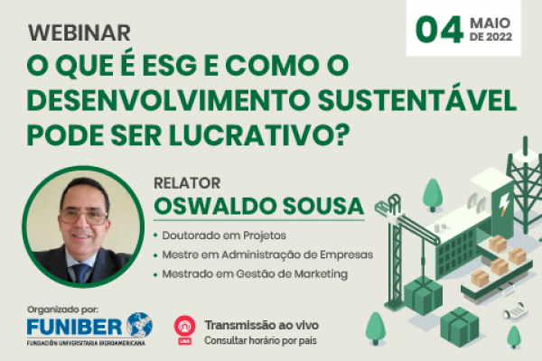 UNIB organiza do webinar sobre sustentabilidade empresarial