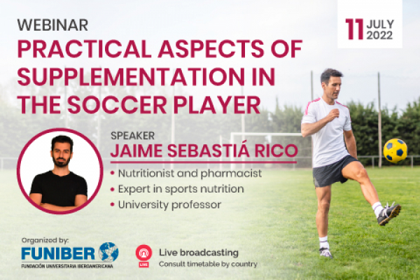UNIB organizes a webinar on supplementation in soccer players