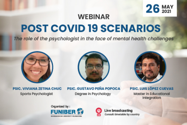 UNINI Puerto Rico organizes a webinar on Psychology and Covid-19 