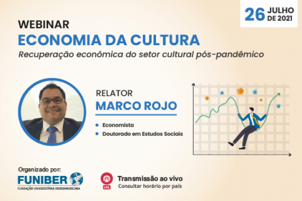 UNINI Porto Rico organiza do webinar sobre a recuperação do setor cultural