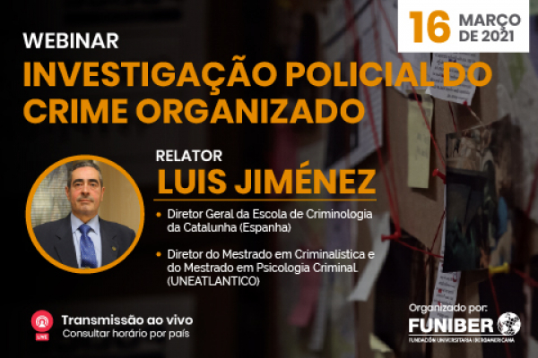 Participação da UNINI Porto Rico no webinar sobre investigação policial do crime organizado sobre investigação policial do crime organizado 