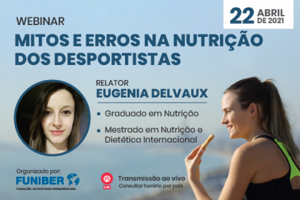 Participação da UNINI Porto Rico em um webinar sobre mitos e erros em torno da nutrição dos atletas 