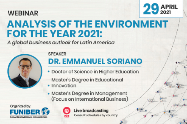 UNINI Puerto Rico organizes a webinar oriented to the Latin American Business Perspective