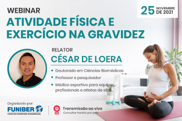 UNINI Porto Rico participa do webinar sobre a a prática de exercícios físicos durante a gestação