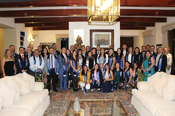 UNIB Celebrates Awarding Master's Degrees to Costa Rican Professionals