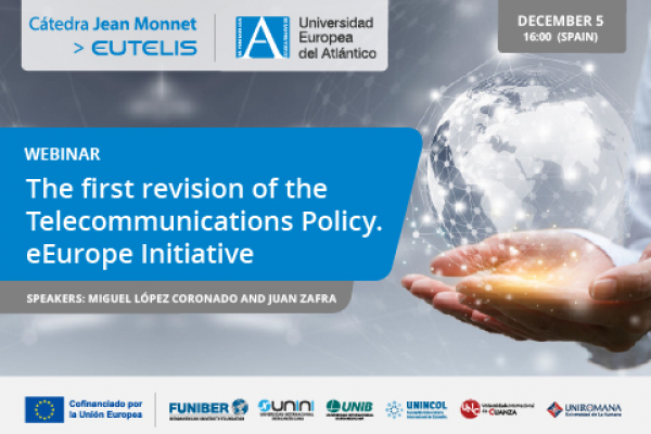 UNIB organized the webinar entitled "The first review of the Telecommunications Policy. eEurope Initiative"