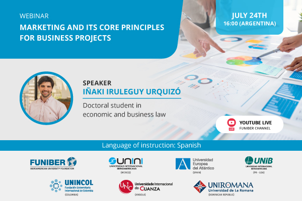 UNIB organizes the webinar «Marketing and Its Core Principles for Business Projects»