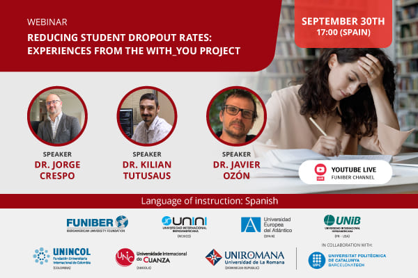 UNIB Organizes the Webinar «Reducing Student Dropout: Experiences from the WITH_YOU Project»