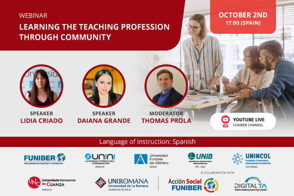 UNIB organizes the online round table «Learning the Teaching Profession through Community»