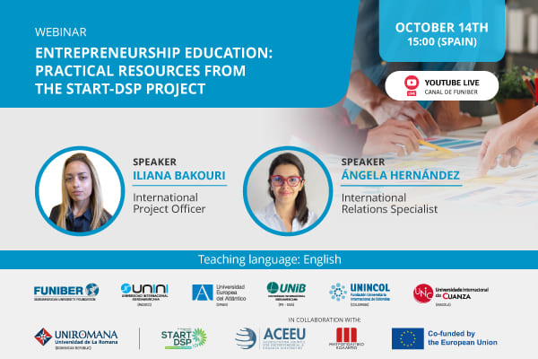 UNIB organizes a Webinar on Entrepreneurship Education as part of Erasmus Days