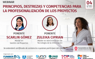 UNIB Attends to a Webinar on the Professionalization of Projects 