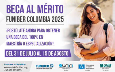 FUNIBER Colombia lanza la Beca al Mérito 2025 para estudios de posgrado virtuales