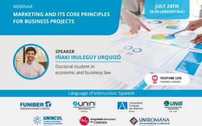 UNIB organizes the webinar «Marketing and Its Core Principles for Business Projects»