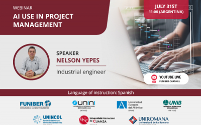 UNIB organizes the Webinar «AI Use in Project Management»