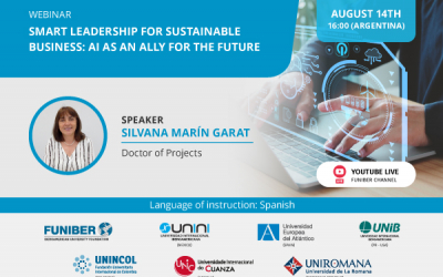 UNIB organizes the Webinar «Intelligent Leadership for Sustainable Business: AI as an Ally of the Future»