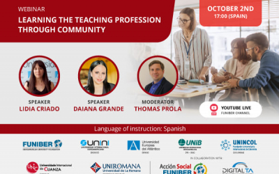 UNIB organizes the online round table «Learning the Teaching Profession through Community»