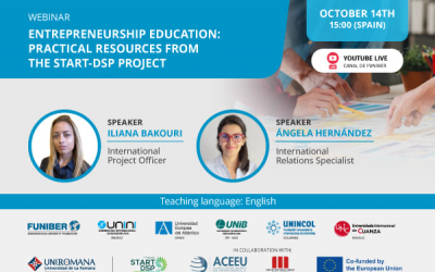 UNIB organizes a Webinar on Entrepreneurship Education as part of Erasmus Days